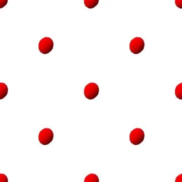 Seamless pattern with red grunge circles. Stock Illustration