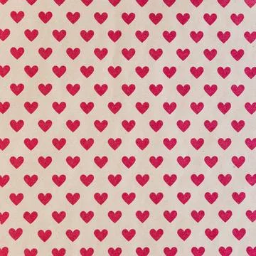 Seamless pattern with red hearts. High quality photo seamless pattern with... 写真素材