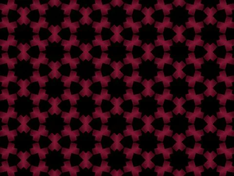 Seamless pattern with red hearts Stock Illustration