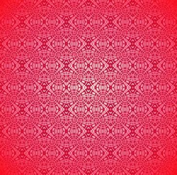 Seamless pattern red Illustrazione stock