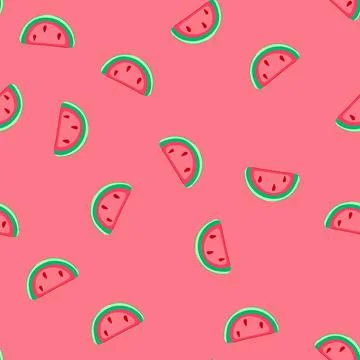 Seamless pattern red jelly cartoon vector Stockillustratie