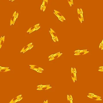 Seamless pattern red lava hot cartoon vector Stockillustratie