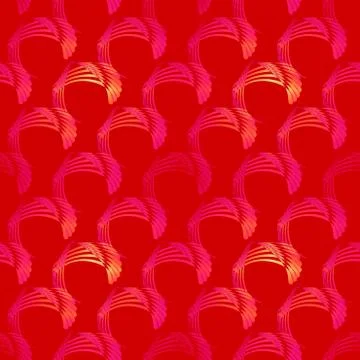 Seamless pattern red magenta orange yellow diagonally Stock Illustration