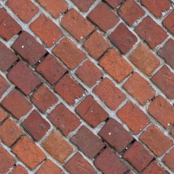 Seamless pattern with red old blocks Stock Photos