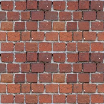 Seamless pattern with red old blocks Stock Photos