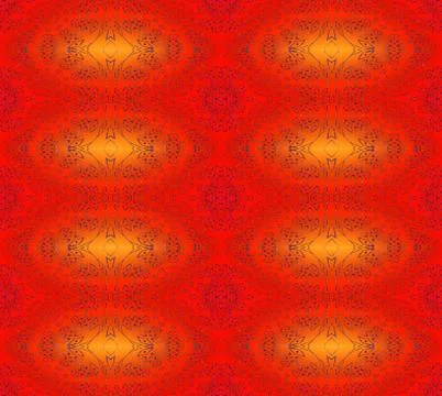 Seamless pattern red orange Stock Illustration