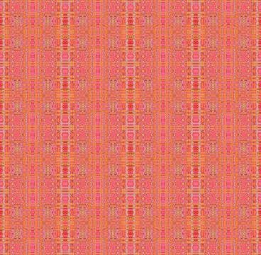 Seamless pattern red orange Stock Illustration