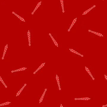 Seamless pattern red polka dot tie representing business fashion Stock Illustration