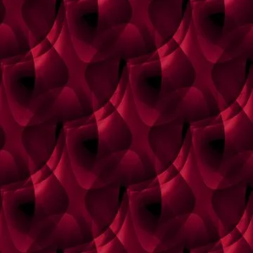 Seamless pattern red shades black overlaying Stock Illustration