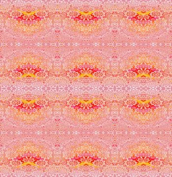 Seamless pattern red yellow Stock Illustration