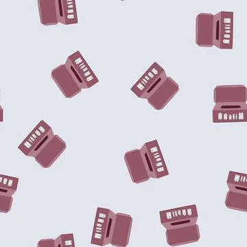 Seamless pattern reduce battery recycling box cartoon vector Illustrazione stock