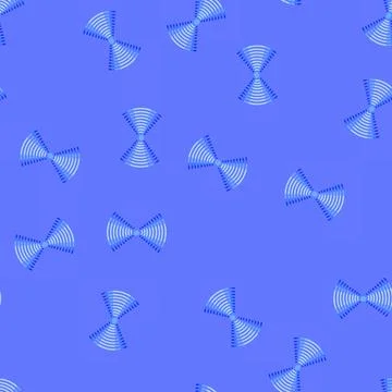 Seamless pattern refraction wireless signal wave cartoon vector イラスト素材