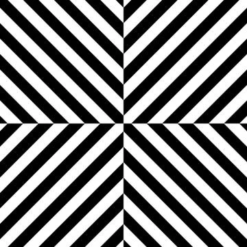 Seamless pattern with regular, diagonal lines forming an X shape. 库存插图