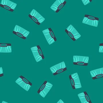 Seamless pattern release clutch cartoon vector Stock Illustration