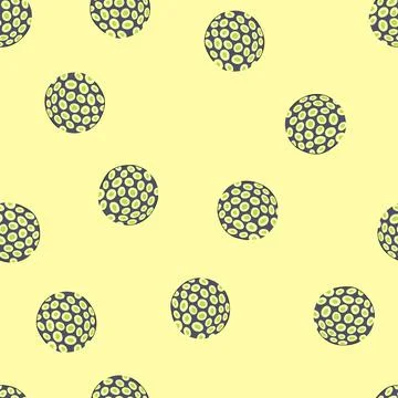 Seamless pattern relief stress ball cartoon vector Stock Illustration