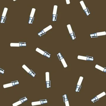 Seamless pattern relief throat spray bottle cartoon vector Stock Illustration