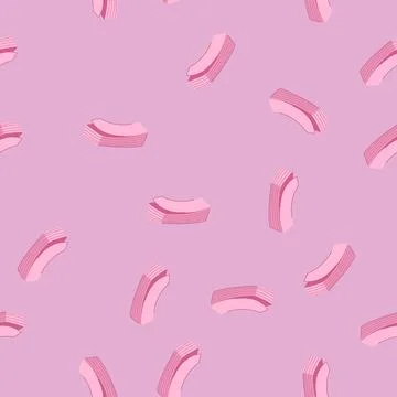 Seamless pattern reminder note sticker cartoon vector イラスト素材