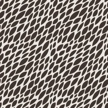 Seamless pattern reminiscent of flying in the wind leaves and petals Stockillustratie