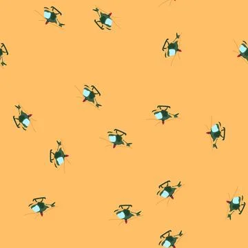 Seamless pattern remote helicopter toy cartoon vector Stock Illustration