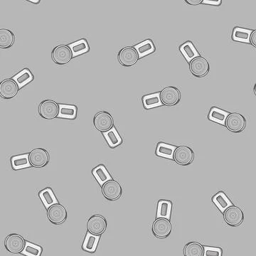 Seamless pattern remover pellet removal cartoon vector Stock Illustration