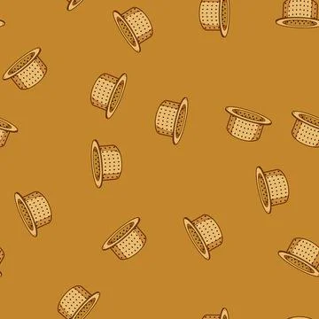 Seamless pattern repair sink drain cartoon vector Stockillustratie