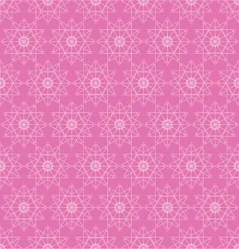 Seamless pattern. Repeating modern stylish geometrical texture with linear Stock Illustration