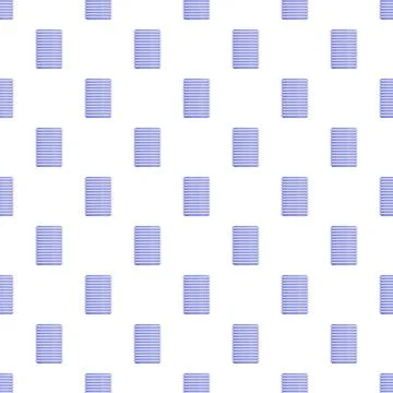 Seamless pattern with repeating purple blind slats Stock Illustration