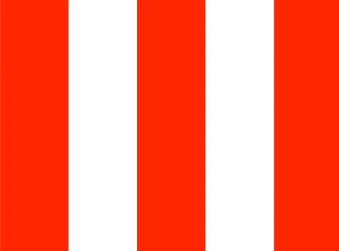 Seamless pattern of repetitive strips of red and white color. Graphics design Stock Illustration