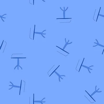 Seamless pattern resistant plastic table cartoon vector イラスト素材