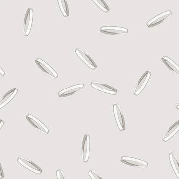 Seamless pattern restaurant plate white cartoon vector Stock Illustration