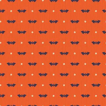 Seamless pattern with Retro Halloween Pattern for Holiday Packaging of Goods, Illustrazione stock