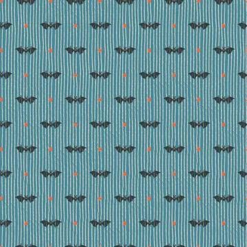 Seamless pattern with Retro Halloween Pattern for Holiday Packaging of Goods, Illustrazione stock