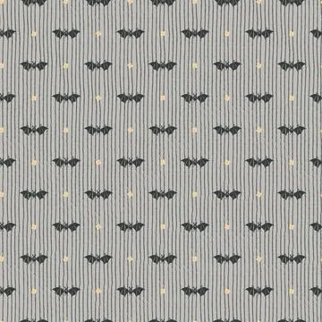 Seamless pattern with Retro Halloween Pattern for Holiday Packaging of Goods, Illustrazione stock