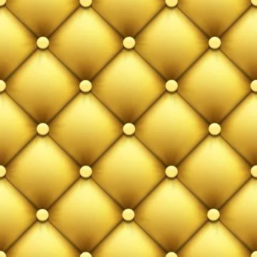 Seamless pattern. Retro luxury background. Leather upholstery. Stock Illustration