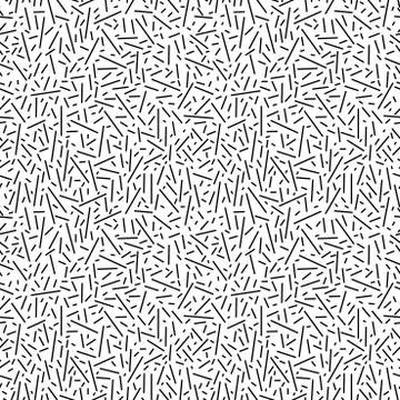 Seamless pattern in retro memphis style. Illustrazione stock