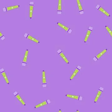 Seamless pattern retro microphone music cartoon vector イラスト素材