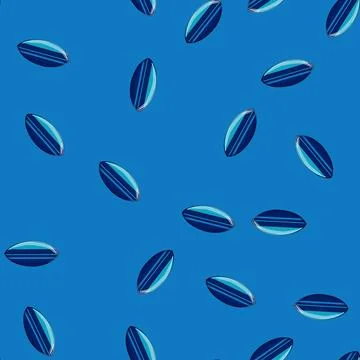 Seamless pattern retro surfboard beach cartoon vector 스톡 일러스트