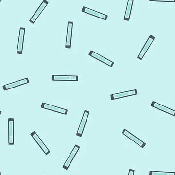 Seamless pattern retro video cassette spine displaying vintage media format Stock Illustration