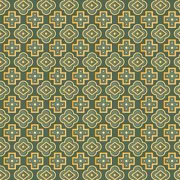 Seamless pattern retro vintage abstract. vector background. Stock Illustration