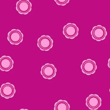 Seamless pattern reusable silicone food cover cartoon vector Stock Illustration