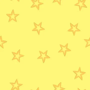 Seamless pattern review star cartoon vector Illustrazione stock