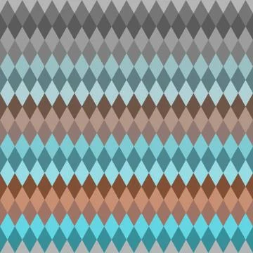 Seamless pattern with rhombus Stock Illustration