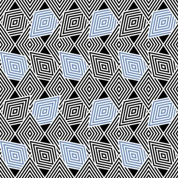 Seamless pattern with rhombus Stock Illustration