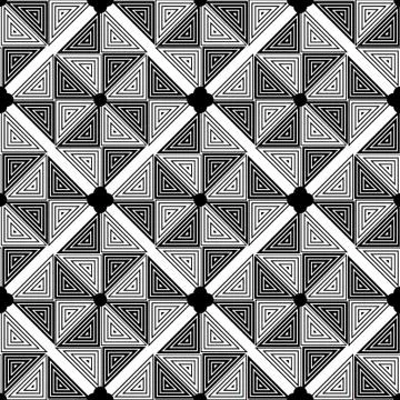 Seamless pattern with rhombus Stock Illustration