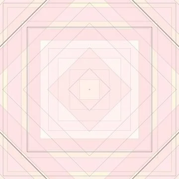 Seamless pattern of rhombuses and lines. Square abstract pattern Illustrazione stock