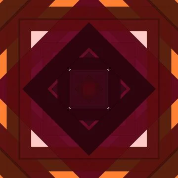 Seamless pattern of rhombuses and lines. Square abstract pattern Stock Illustration