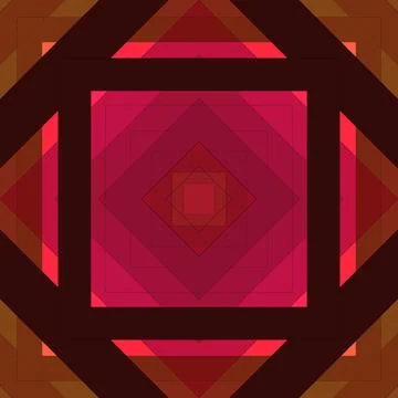 Seamless pattern of rhombuses and lines. Square abstract pattern Illustrazione stock
