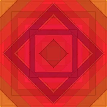 Seamless pattern of rhombuses and lines. Square abstract pattern Stockillustratie