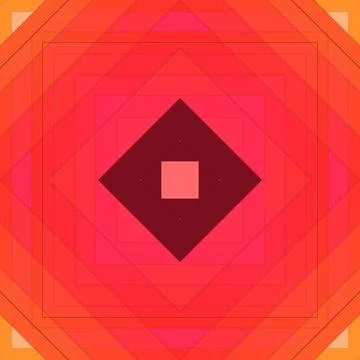 Seamless pattern of rhombuses and lines. Square abstract pattern Stock Illustration