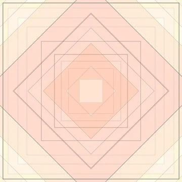 Seamless pattern of rhombuses and lines. Square abstract pattern Stock Illustration